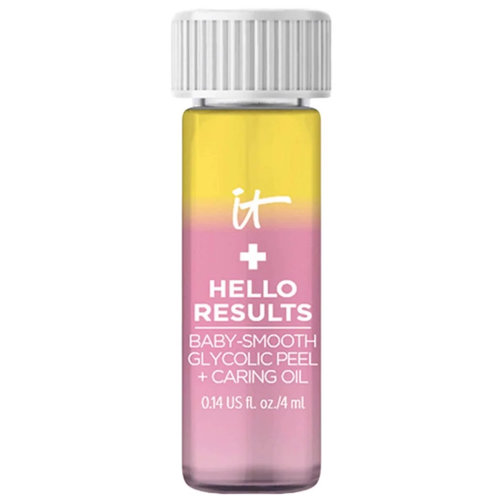 🔴 IT COSMETICS Hello Results Baby-Smooth Glycolic Peel + Caring Oil - Picture 2 of 2